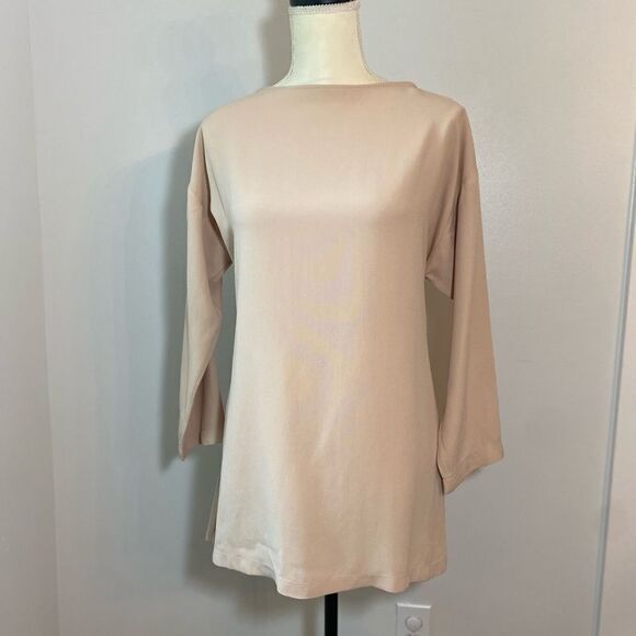 Jil Sander Long Sleeve lightweight Mini Dress size 38 - Picture 1 of 7